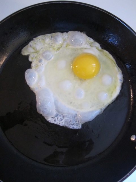 big fried egg!